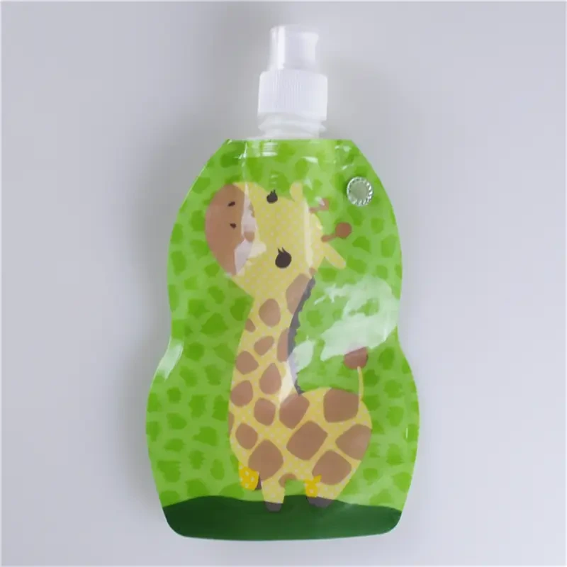 380ml Animal Design Different Style Flexible Water Pouch 1