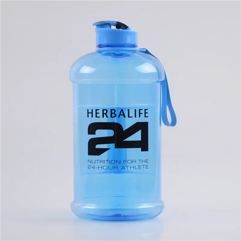 Бутылка для воды Safeshine 2.2L с откидной крышкой PETG с удобной ручкой для переноски &lt;000000&gt; Ремень 1