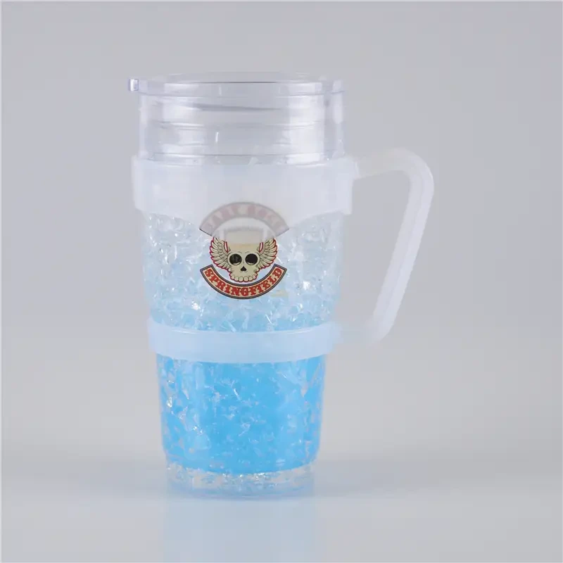 680ml Double Wall Beer Mug Handle 1
