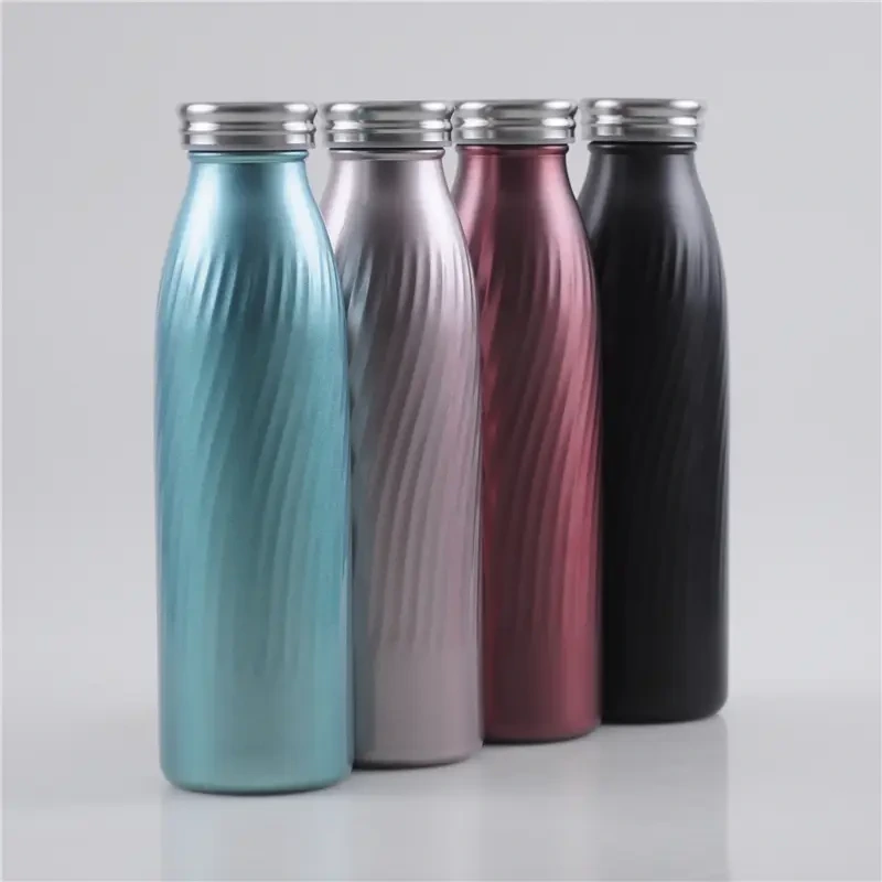 500ml modesch duebel Mauer STAINLESS Stol Vakuum Waasser Fläsch 1