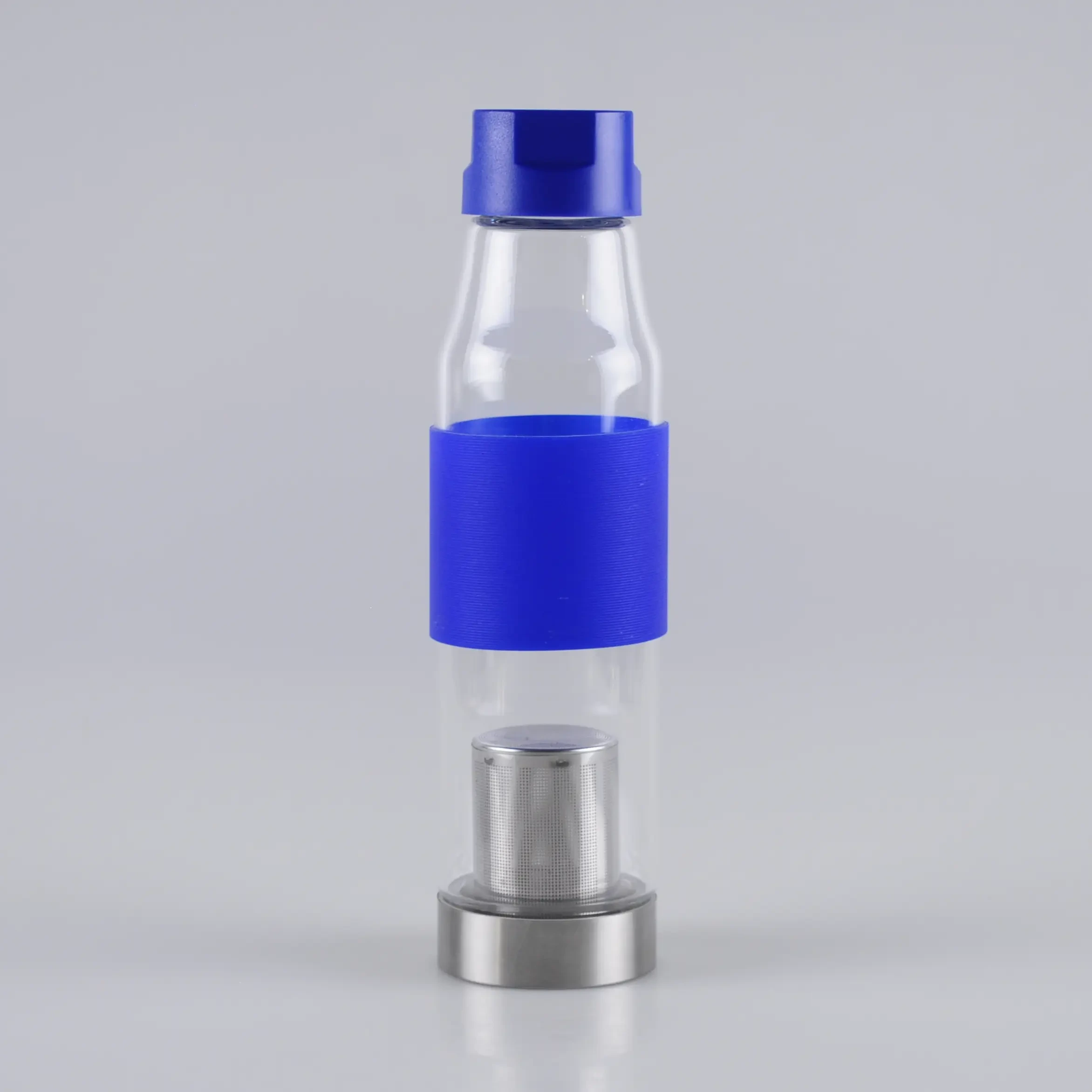 500 ml silikongrepshylse i glassvannflaske 1