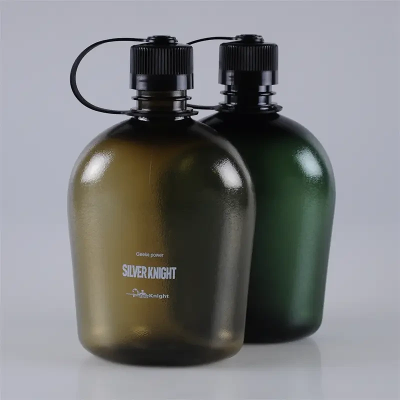 600ml Stylish Design Carrying Lid Canteen Drink Bottles 1