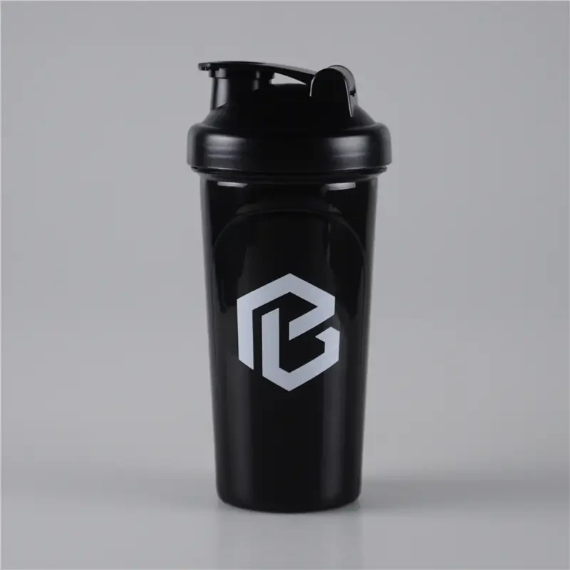 700ml Flip Top Fles Proteïne Shaker met Mengbal 1