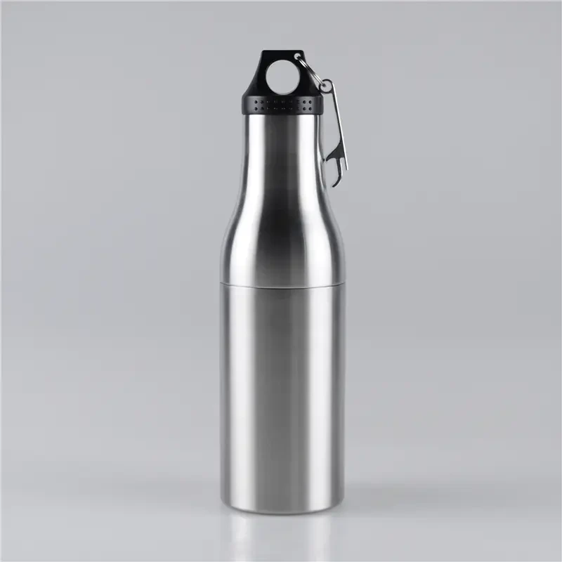 350ml flesopener met bevestigbare sluiting, geïsoleerde drankcontainers voor bier 1