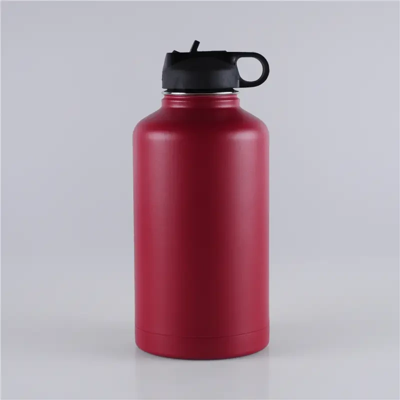 Safeshine 2000 ml kantokansi, suuri tilavuus ruostumattomasta teräksestä valmistettu tyhjiöpullo 1