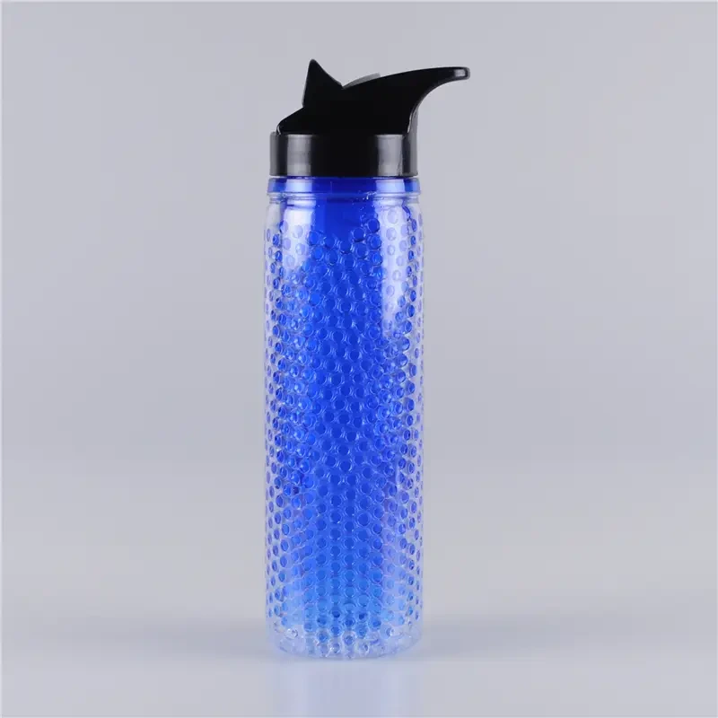 500ml Straw Lid Double Wall Water Bottle with GEL 1