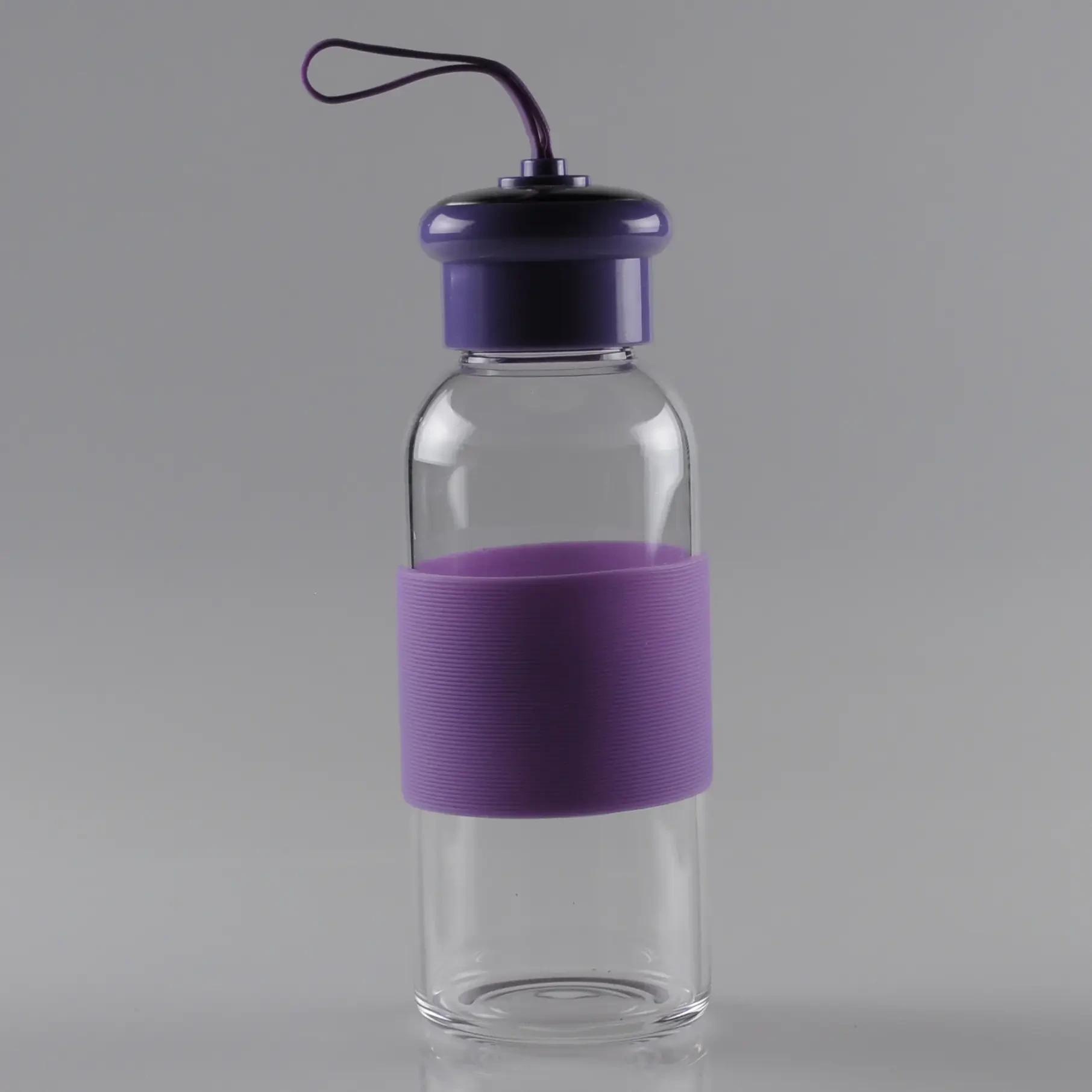 350ml draagbare glazen waterfles BPA-vrij 1