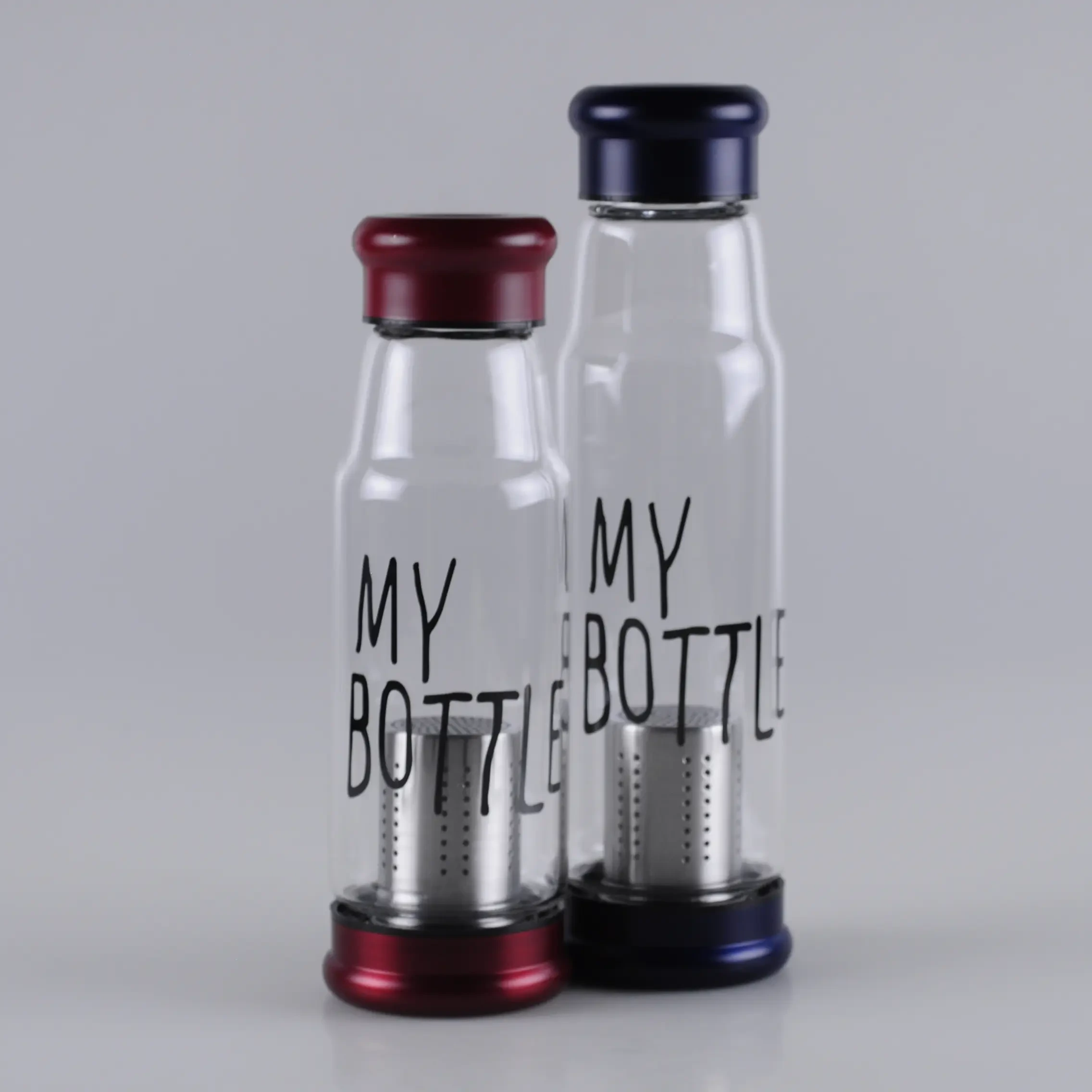 420ml / 550ml My Bottle Glass Tea Cup with Infuser 1