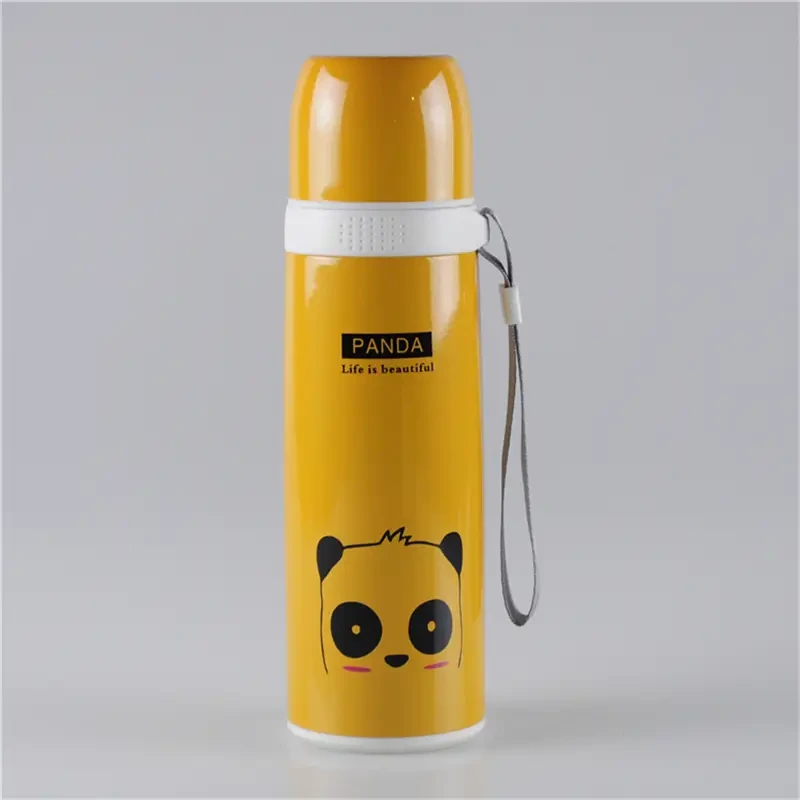 500ml Vacuum Flask Stainless Steel with Carrying Lanyard 1