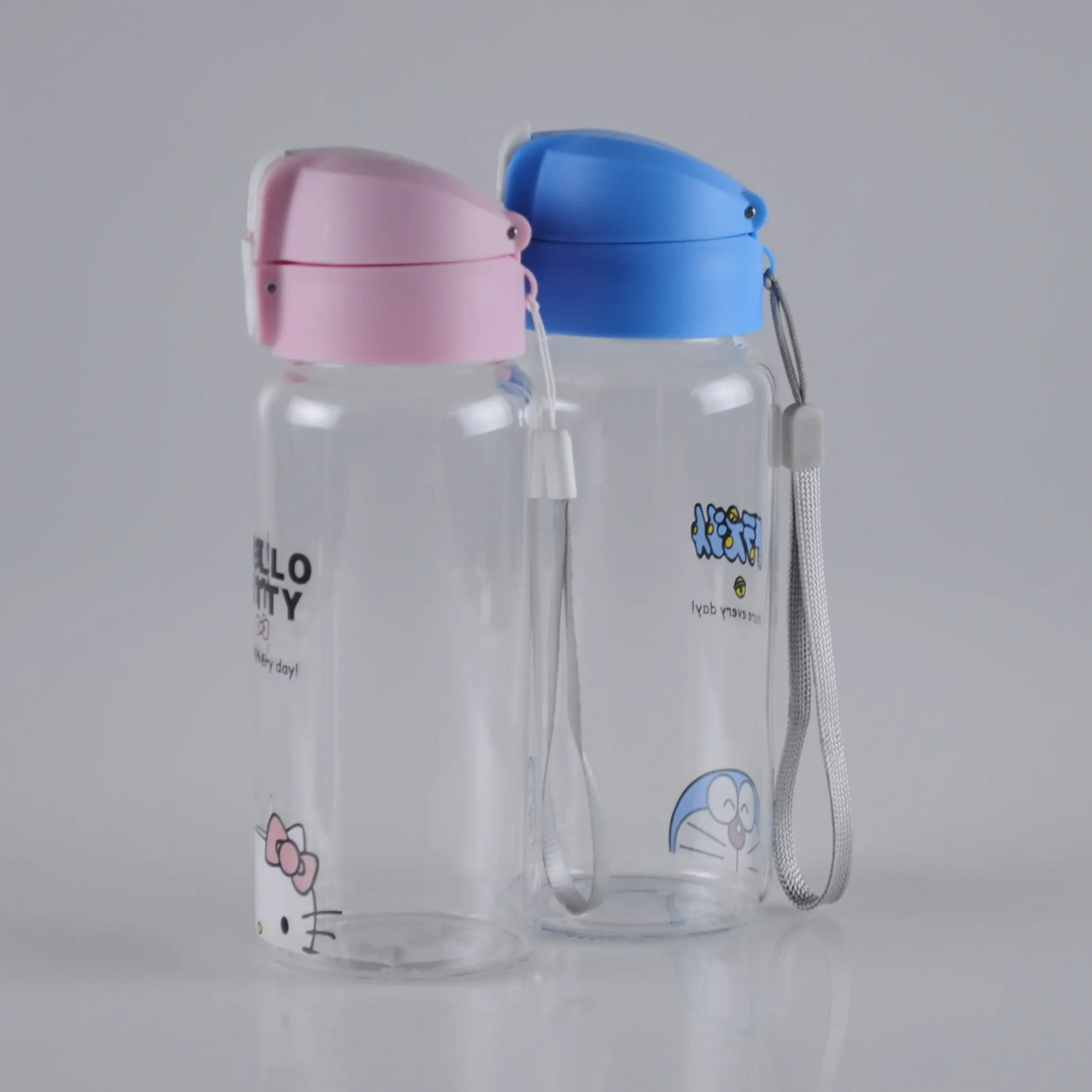 400ml glazen waterfles met klapdeksel voor kinderen 1
