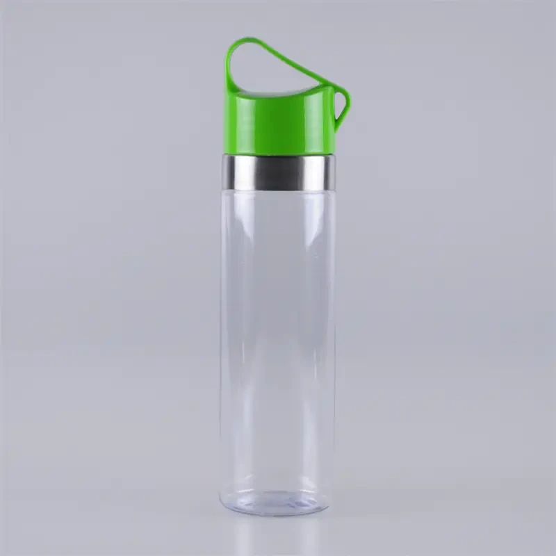 650ml Handige deksel waterfles gratis monsters 1