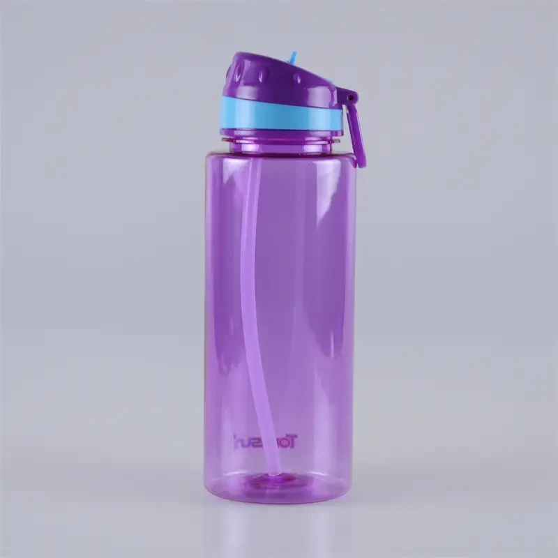 750ml Straw Lid Plastic Water Bottle BPA Free 1