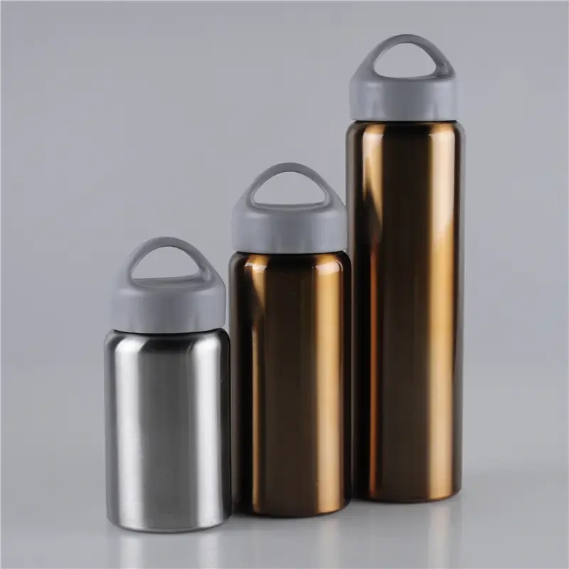 350ml / 500ml / 750ml Insulated Wide Mouth Stainless Steel Water Bottle 1