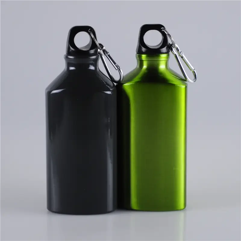 Safeshine 500 ml snygg triangelflaska i aluminium 1