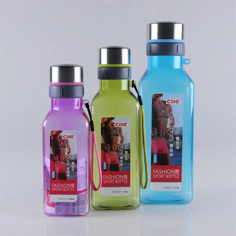 720ml / 1000ml / 1500ml Handy Lanyard Waasser Fläsch Flask 1