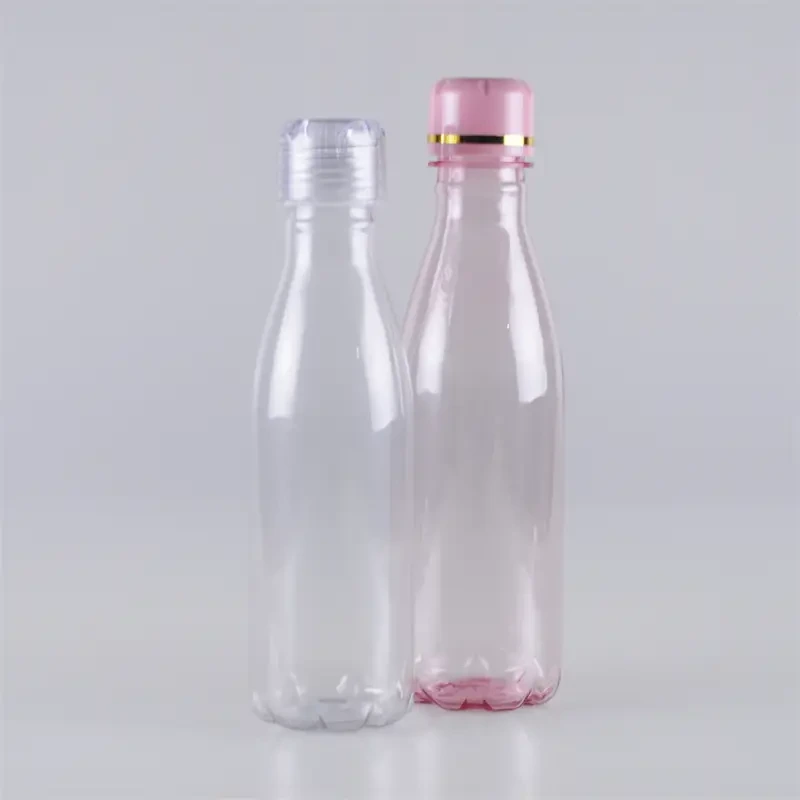500ml / 600ml Cola Shape Design Custom Made Plastic Bottle 1