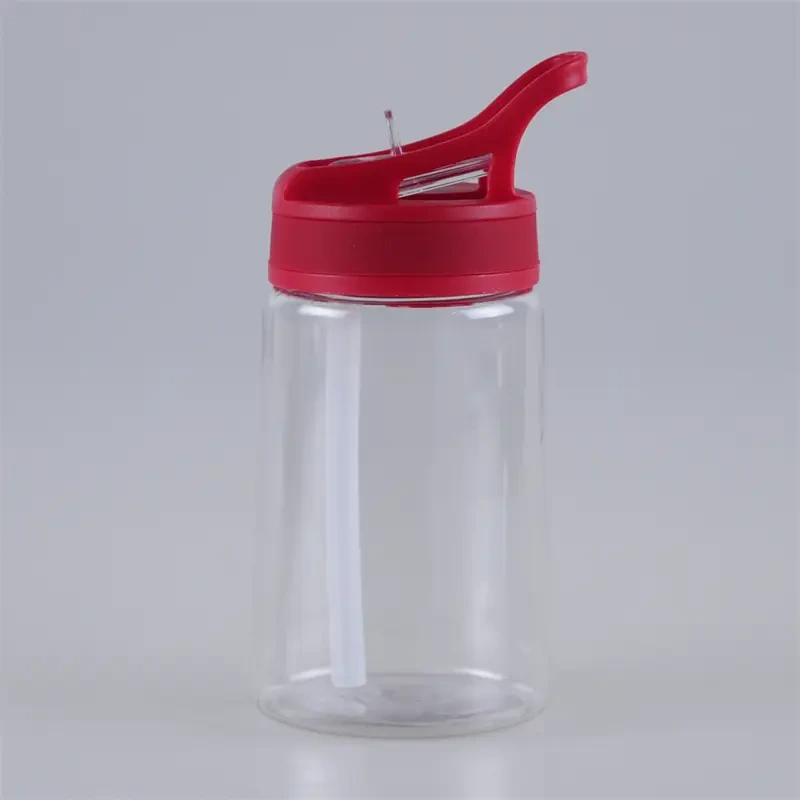 300ml Droen Stréi Deckel Kanner Waasser Fläschen 1