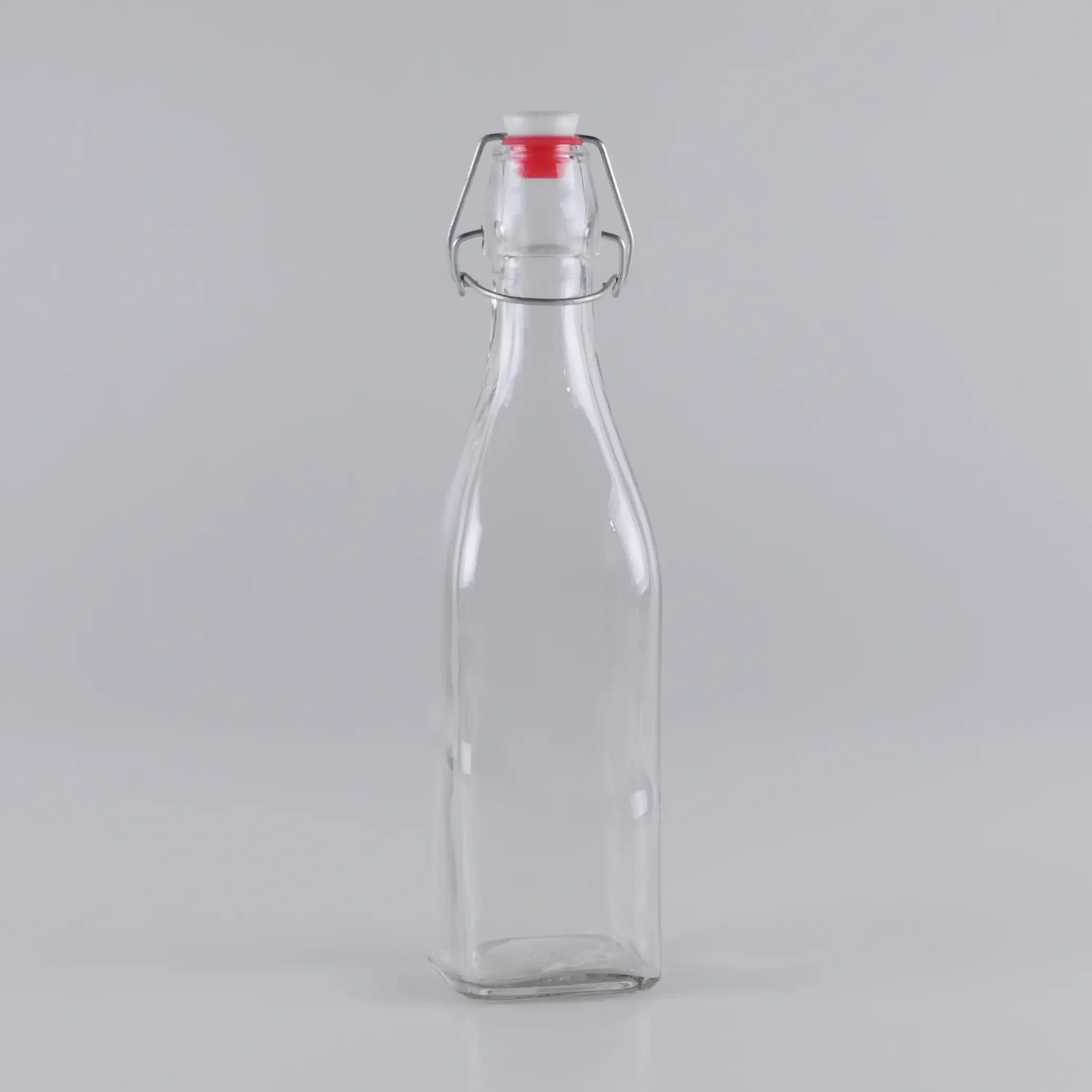 650ml Steel Pop Closure Glass Bottle for Water 1