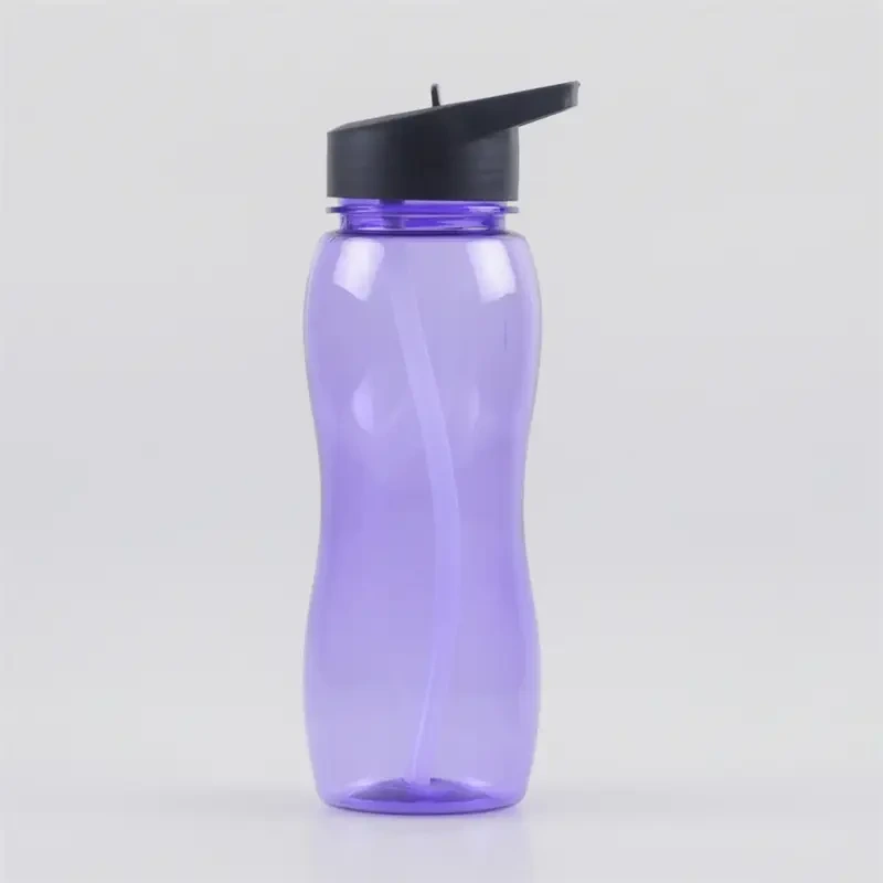 700ml Carrying Lid Flip Straw Water Bottle 1