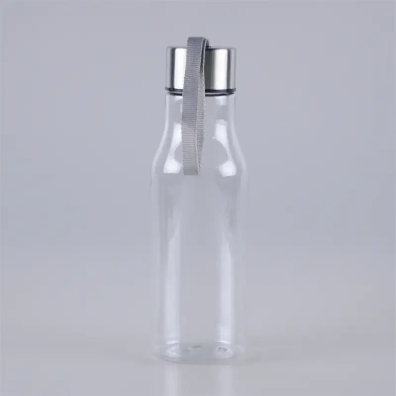 Safeshine 500ml lock i rostfritt stål TRITAN vattenflaska med bärrem 1