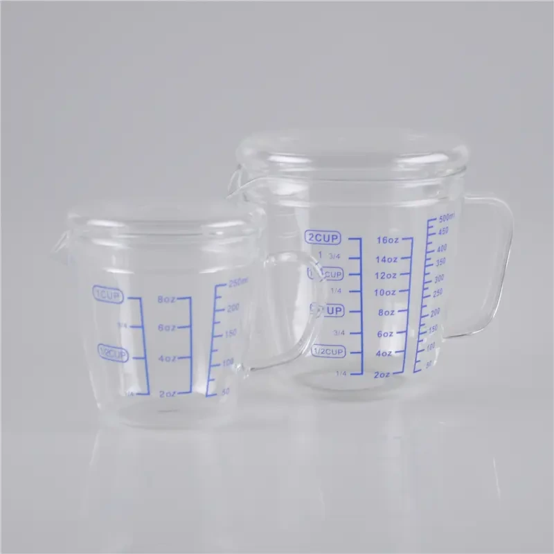 250ml / 500ml Glass Coffee Cup 1