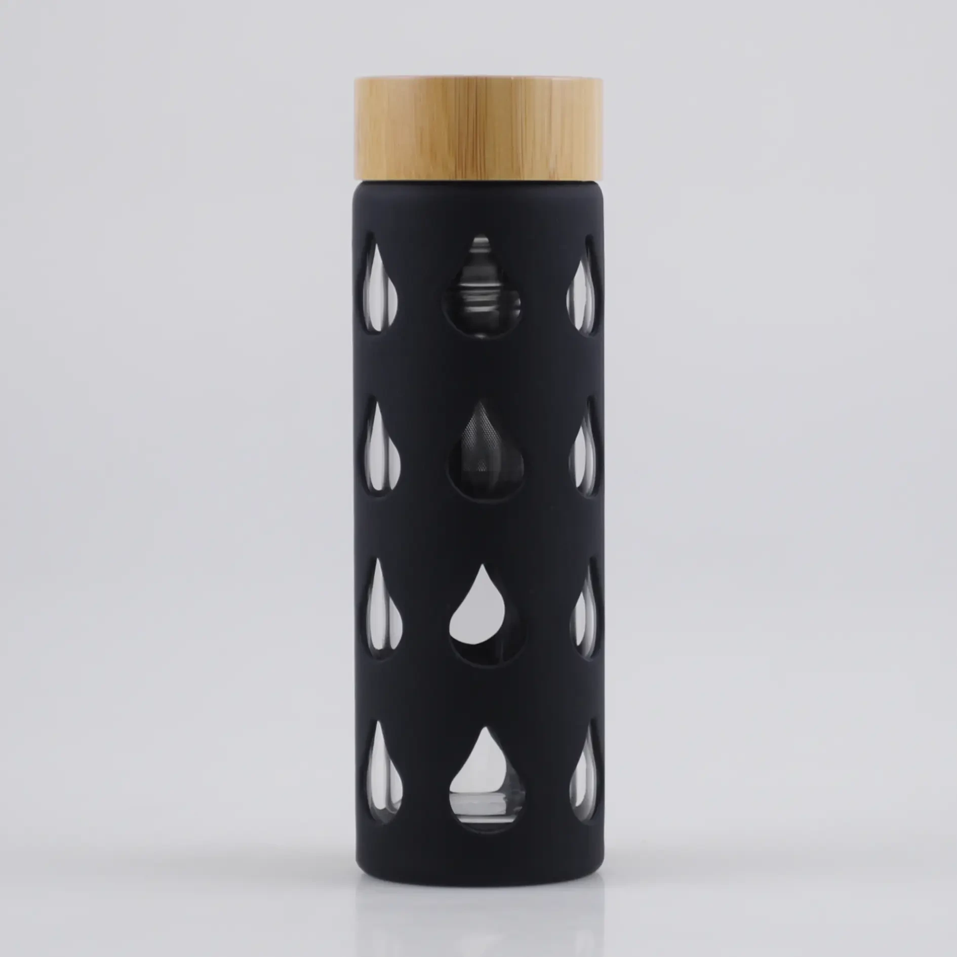 420 ml modieuze telefoonhouder, deksel, theefles met siliconen hoes 1