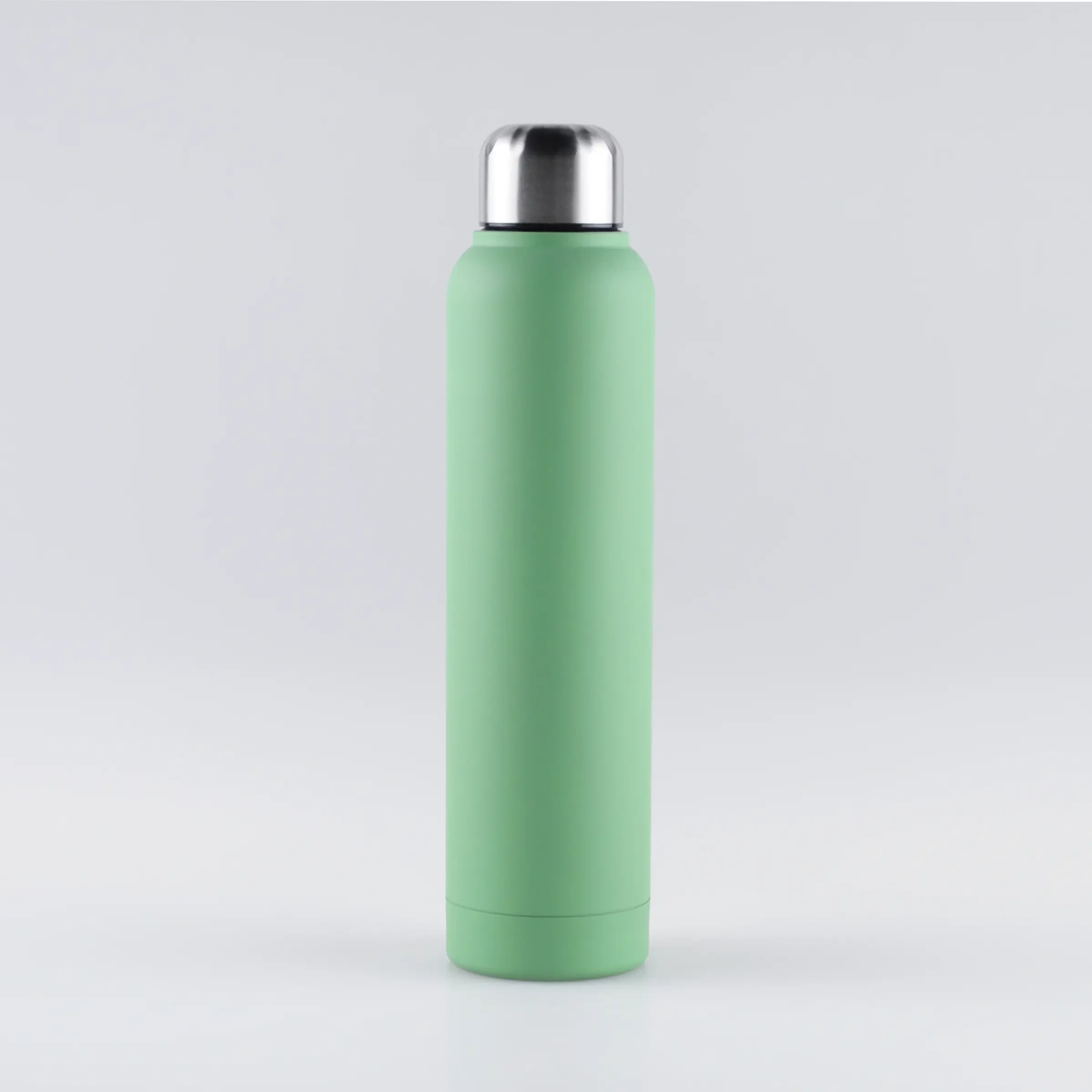 600ml geschrauft Cap Edelstahl Waasser Fläsch 1
