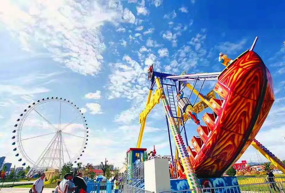 LETIAN lt7057 kiddy ride tourists playground 2