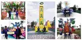 Mini 8 seats Sweet dancing self control plane for kids 9