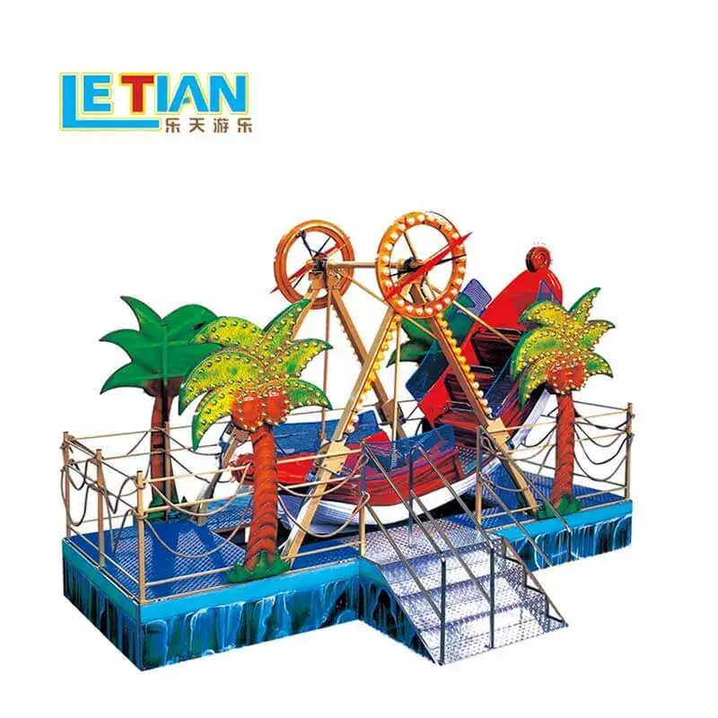 12 seats amusement rider park games mini pirate boat LT-7058A 1