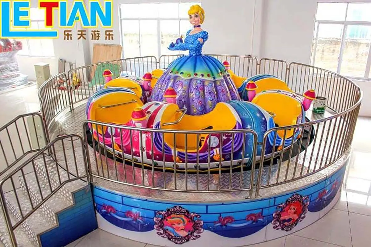 LETIAN climbing spinning teacups factory playground 4