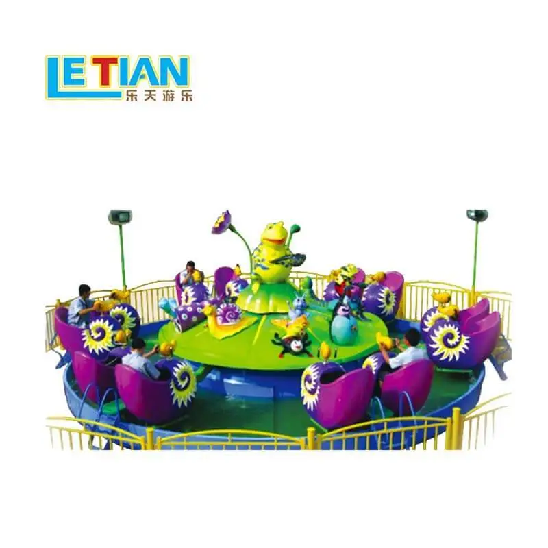 12 seats Snail agent team kids funfair equipment LT-7066A 1