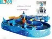 LETIAN rotating types of amusement park rides facility playground 2