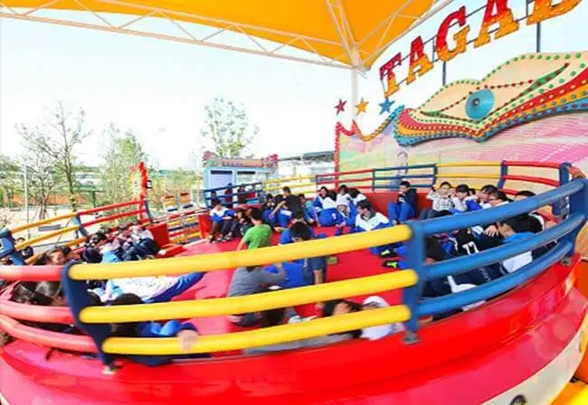 amusing spinning teacups funfair supplier entertainment 2