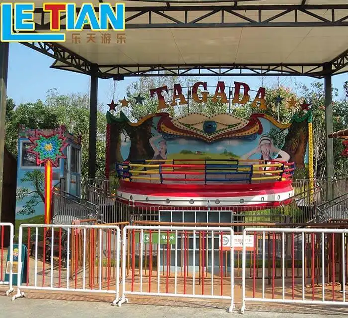 amusing spinning teacups funfair supplier entertainment 5