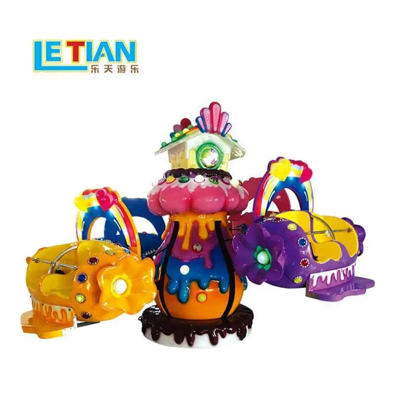 Atracciones de parque temático para niños Atracciones de parque de diversiones Candy House Ride 1
