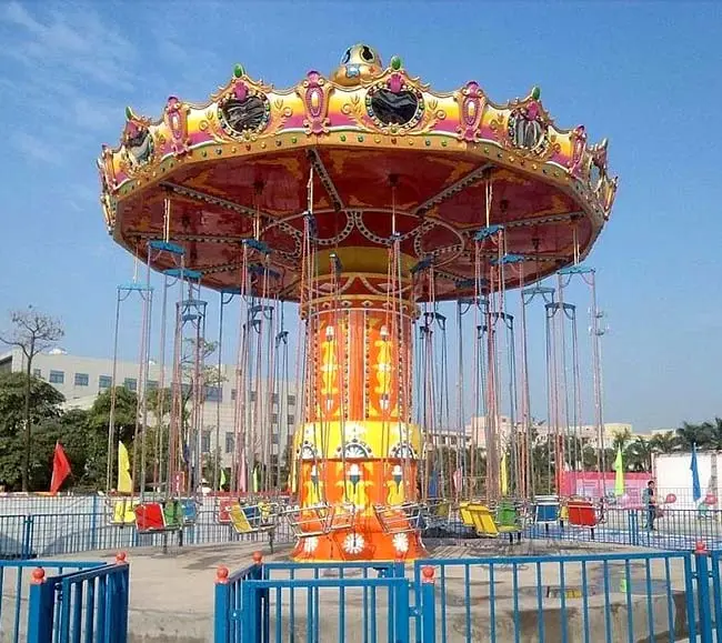LETIAN New flying swing for business zoo 4