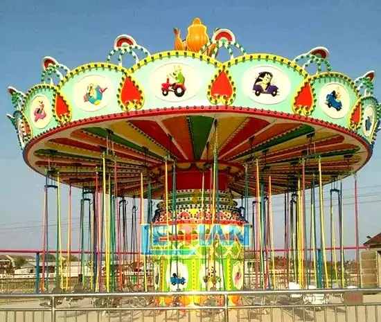LETIAN New flying swing for business zoo 5