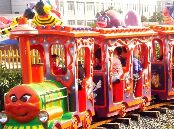 LETIAN New carnival train ride Supply park playground 2
