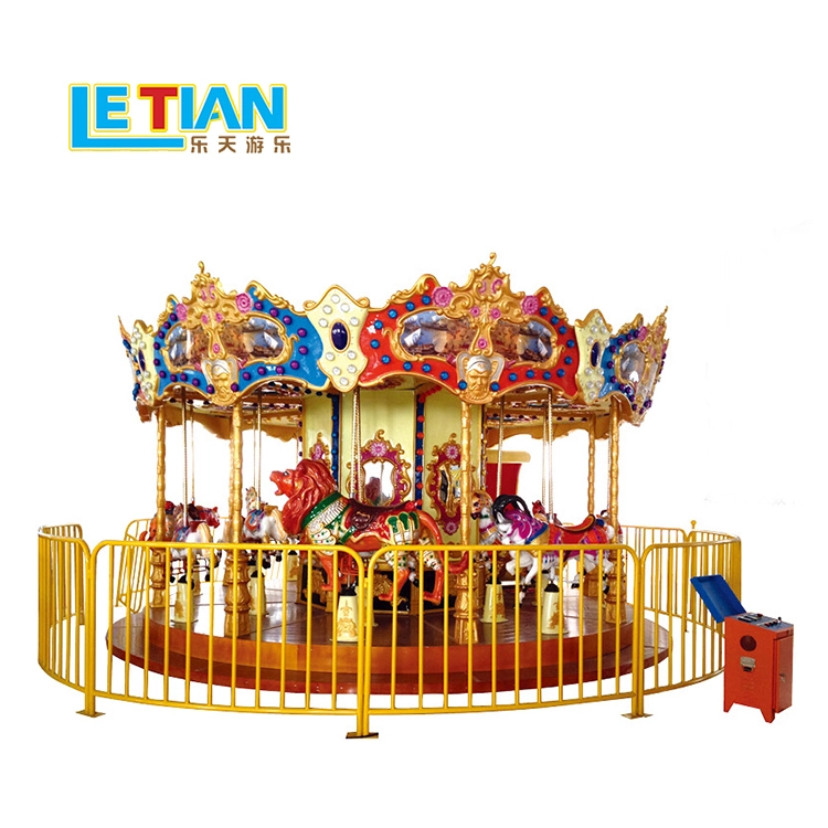 Kids Merry Go Round with Music Colorful Carousel LT-7031a 1