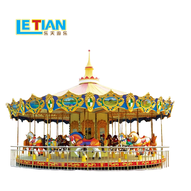 Carrusel Horses Ride for Fairground Equipment LT-7033A 1