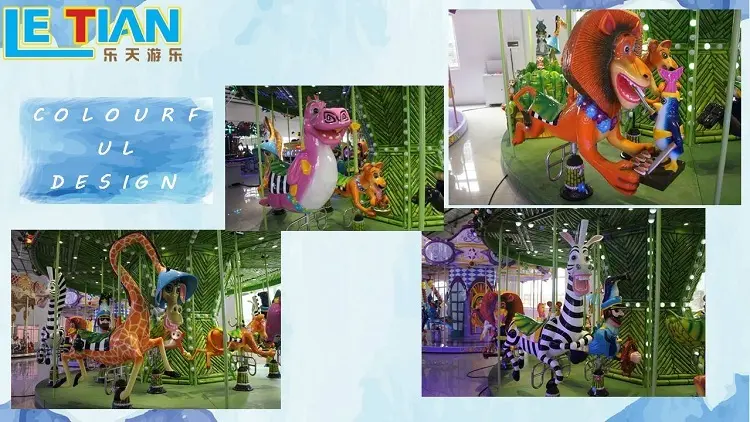 Latest childrens carousel horse for business shopping centers 3