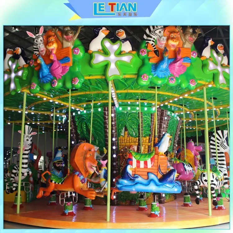 Custom carousel ride deck Supply fairground 2
