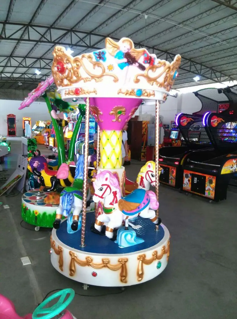 LETIAN Top carousel for kids for business fairground 4