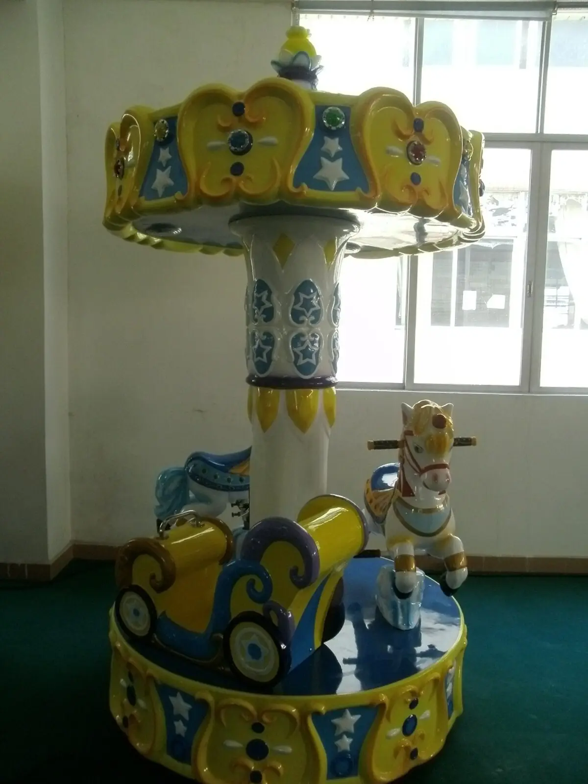 LETIAN lt7034a carousel horse for business theme park 3