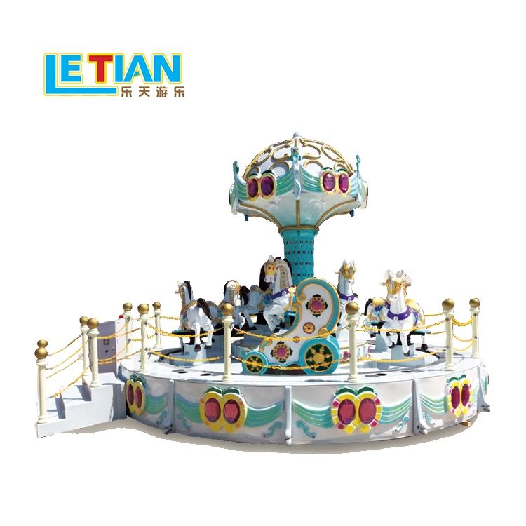 High Quality 11 seats Carousel funfair equipment LT-7040A 1