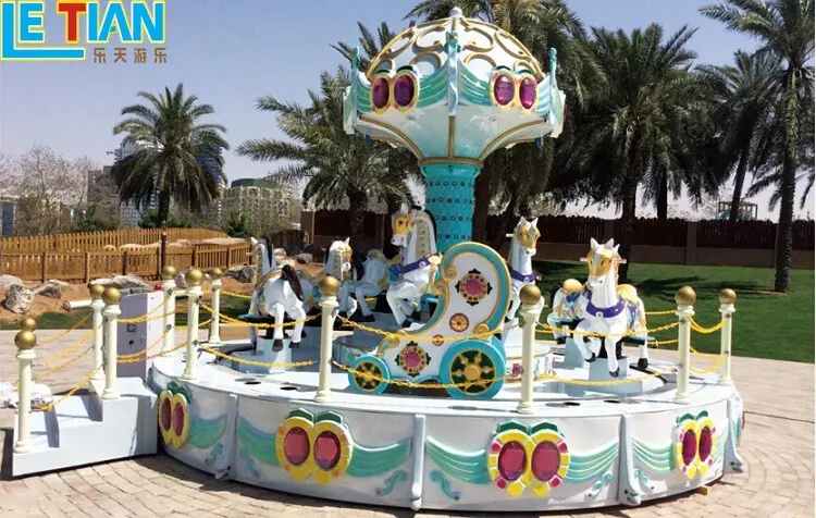 Latest carousel kids lt7039d customized carnival 3