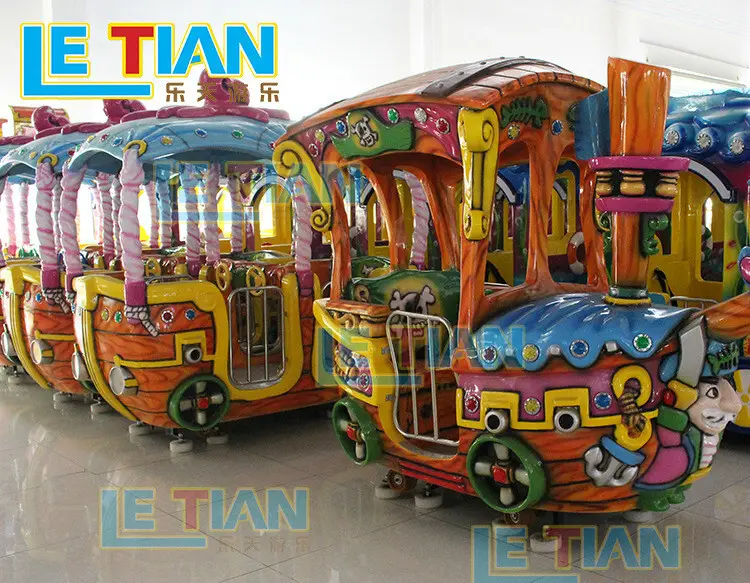LETIAN Custom amusement park train rides China life squares 5