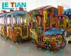 LETIAN Custom amusement park train rides China life squares 5