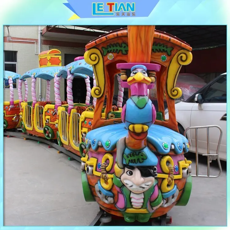 LETIAN Custom amusement park train rides China life squares 2